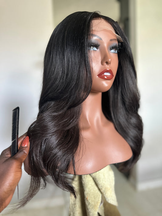Michelle, 16 inch Glue-less Bodywave Wig